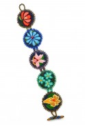 Denim Flower Bracelet